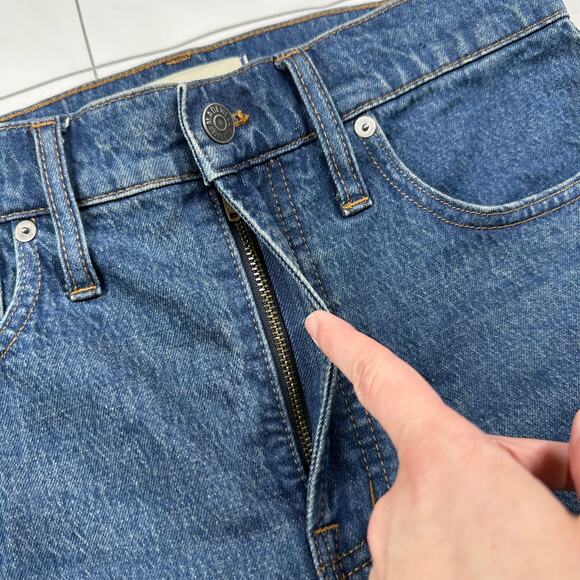 Madewell Jeans Womens 27 Blue Perfect Vintage Haight Wash High Rise Tapered Leg - Picture 7 of 14